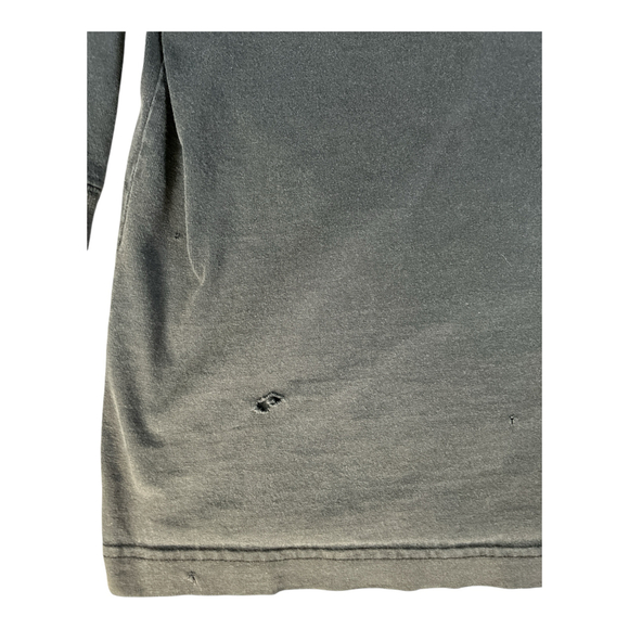 Carhartt T-Shirt Black Front Pocket Shirt Distressed  Sz XL Distressed - Picture 6 of 7